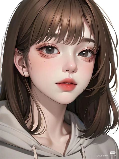 𝘚𝘢𝘷𝘦 𝘢𝘯𝘥 𝘧𝘰𝘭𝘭𝘰𝘸 𝓱𝓲𝓶𝓮𝓺𝓾𝓮𝓮𝓷 ꕥ Anime Girl Brown Hair Digital Art Drawings Painting Character