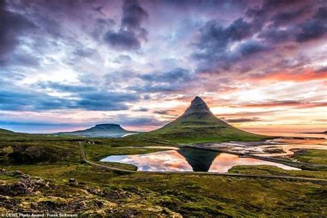 The Sensational Kirkjufell Mountain Located On The North Coast Of