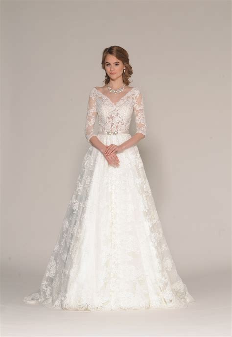 Https://tommynaija.com/wedding/all Over Alencon Lace Wedding Dress