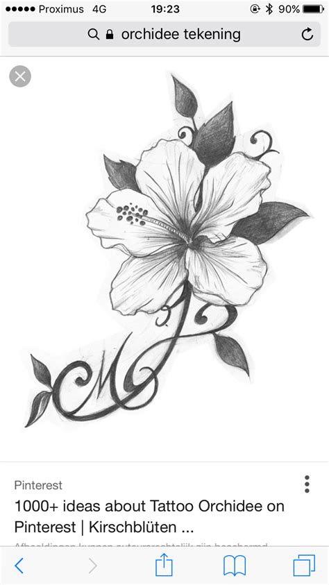 Finden sie hochwertige lizenzfreie vektorgrafiken, die sie anderswo vergeblich suchen. Orchidee - tattoo | Blumen skizzen, Tattoo orchidee ...