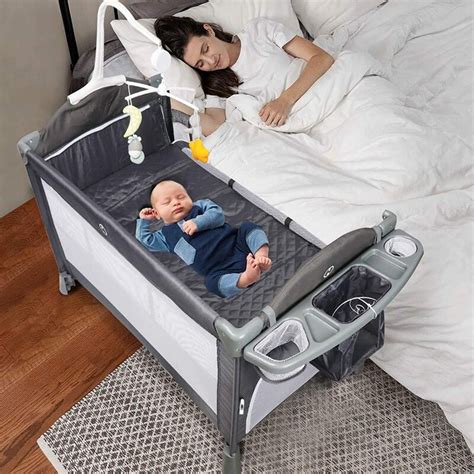 Isabelle And Max™ 5 In 1 Baby Bassinet Bedside Sleeper Portable Baby Bed