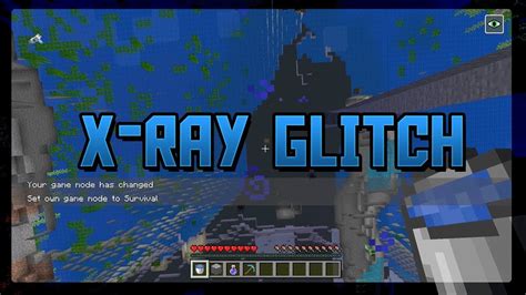 X Ray Glitch Minecraft Ps4 Legacy Edition Working Youtube