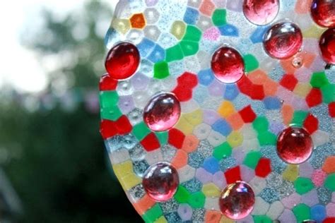 More Melted Bead Suncatchers Freeform Experiments Plastic Beads