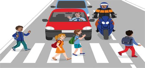 30 رسومات عن السلامة المرورية المرسال