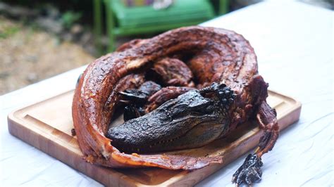 Yes You Can Cook A Whole Alligator At Home