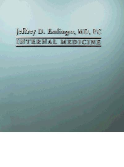 Jeffrey D Esslinger Md Internal Medicine In Cartersville Ga Mdvip