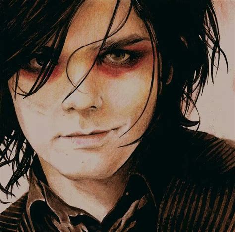 Gerard Way Fan Art Gerard Way Art Portrait Drawing My Chemical Romance