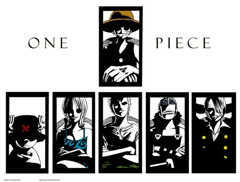 One Piece Wallpaper One Piece Logo Vector Black And White