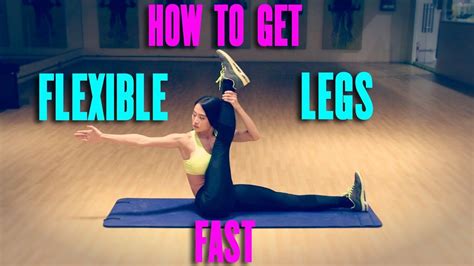 People should be taught how to choose, she says. HOW TO GET FLEXIBLE LEGS FAST - YouTube