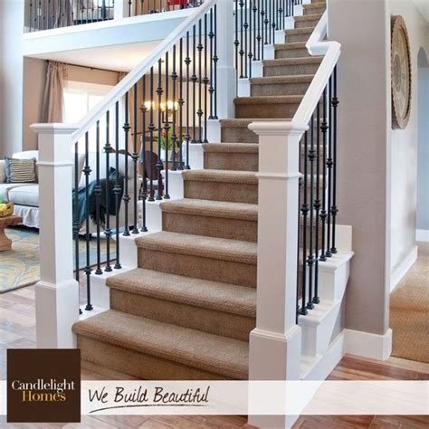 Curved wooden staircase with open design. wooden-spindles-for-stairs-inspirational-white-wood-railings-and-wrought-iron-spindles-create ...