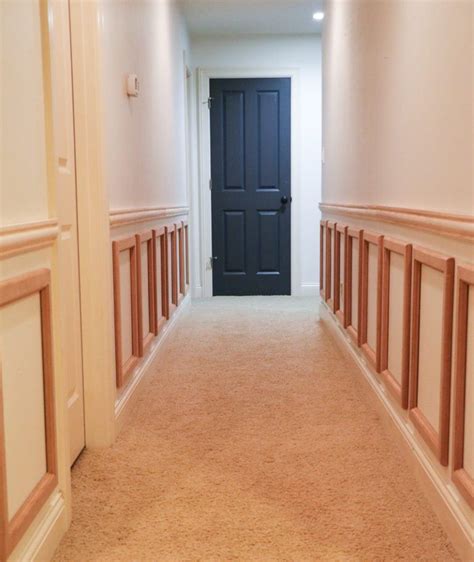 Diy chair rail back to design tips. DIY Chair Rail Panel Moulding - Sincerely, Sara D. | Home ...