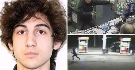 Boston Marathon Bombing Trial Dramatic Cctv Shows Terrified Driver Running To Safety After