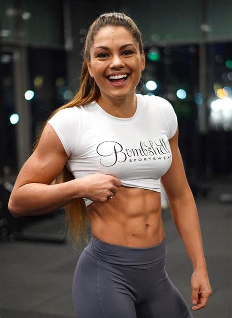 Fit And Strong Inspiring Female Bodybuilder