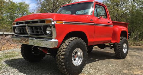 1977 Ford F 150 6 Lift Running 36 Super Swampers Ford Daily Trucks