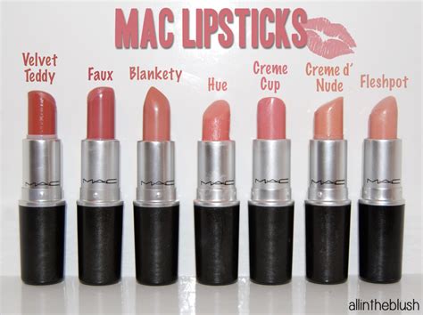 Mac Nude Lipstick Swatches Review All In The Blush