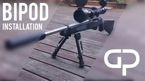 Ruger 1022 Takedown Bipod Installation Guide Youtube