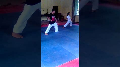 The main elements of the training are kata and kumite. Latihan karate kata 1 - YouTube