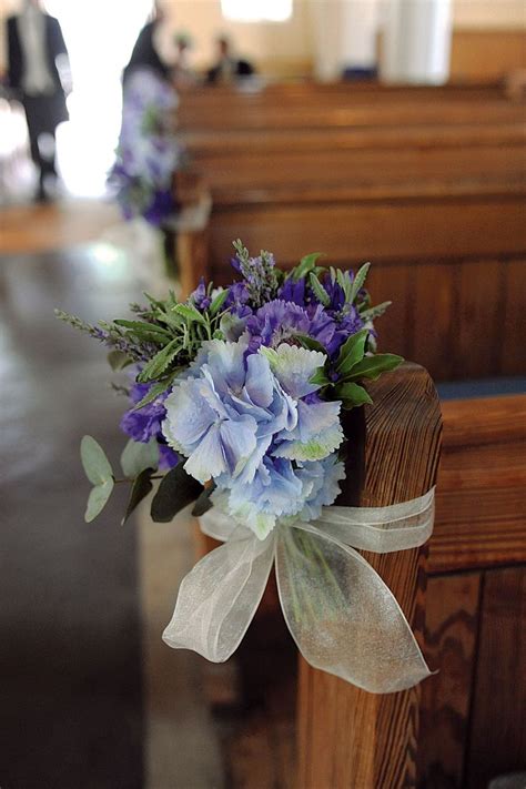Pew Decorations Wedding Flowers And Decorations Pinterest