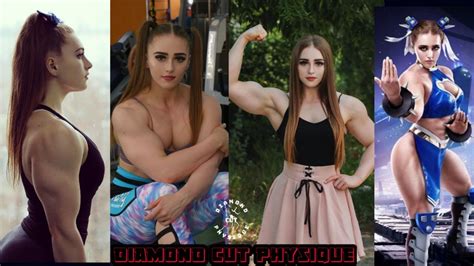 Beautiful Muscular Barbie Girl Julia Vins Workout Female Fitness