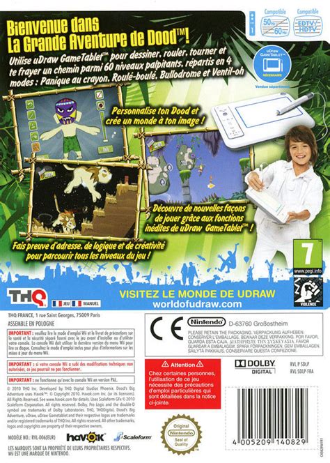 Doods Big Adventure Box Shot For Wii Gamefaqs
