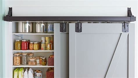 Sliding Pantry Doors Less Busy Visually A Bit Less In Your Face