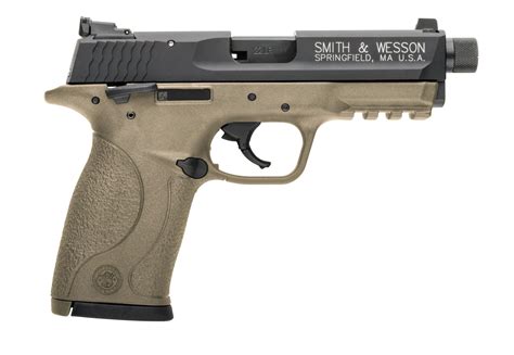 Smith & Wesson M&P22 Compact 22LR Pistol with Threaded Barrel Pistol ...