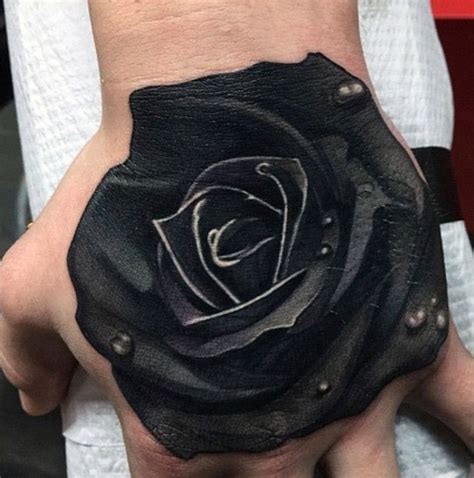 73 Beautiful Black Rose Tattoo Designs For Men 2024 Guide Rose Hand