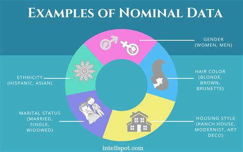 Examples Of Nominal Data A Short Infographic Chart Infographic Latin