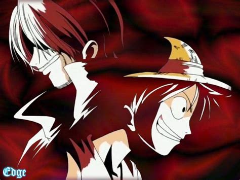 Shanks And Luffy One Piece Wallpaper 35660200 Fanpop