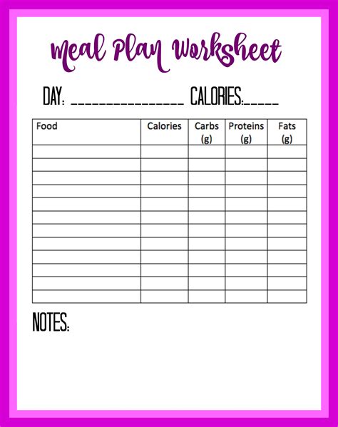Free Food Diary And Calorie Tracker Printable Debt Free Spending Calorie Tracker Food