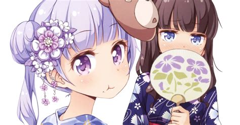 New Gameaobahifumi Hyper Cute Yukata Matsuri Render Ors Anime Renders