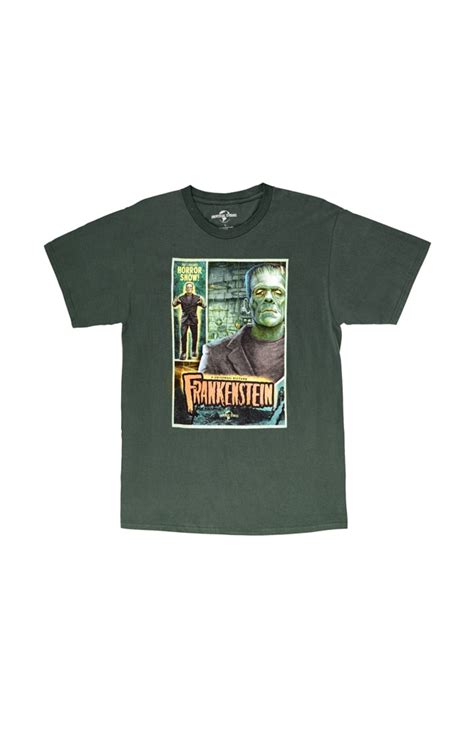 Universal Monsters Frankenstein Poster Adult T Shirt Universal Orlando