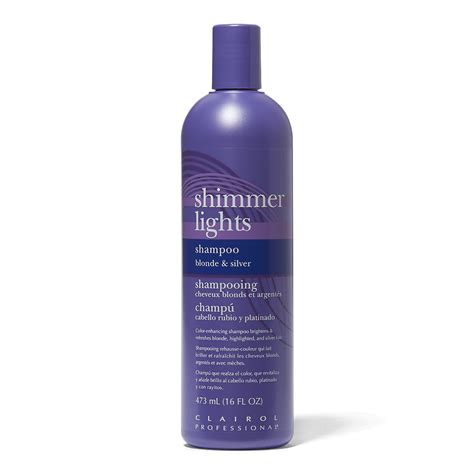 Shimmer Lights Conditioning Purple Shampoo For Blonde And Silver 16 Oz