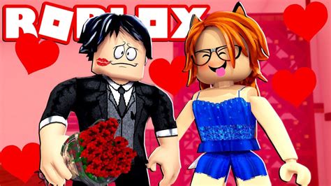 Tenemos Una Cita De San Valentin En Roblox 😍 Youtube