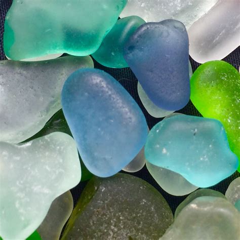 Sea Glass Or Beach Glass Of Hawaii Turquoise Aqua Teal Bulk Etsy