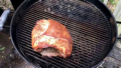 Smoked Turkey Breast On My Weber In Kettle Using The Slow N Sear