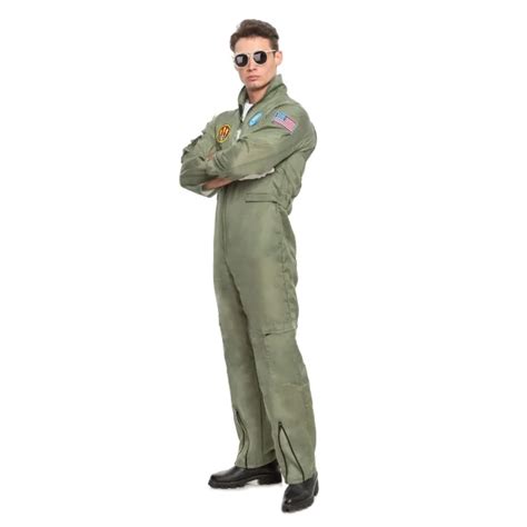 Snappy Mens Fighter Pilot Halloween Costume