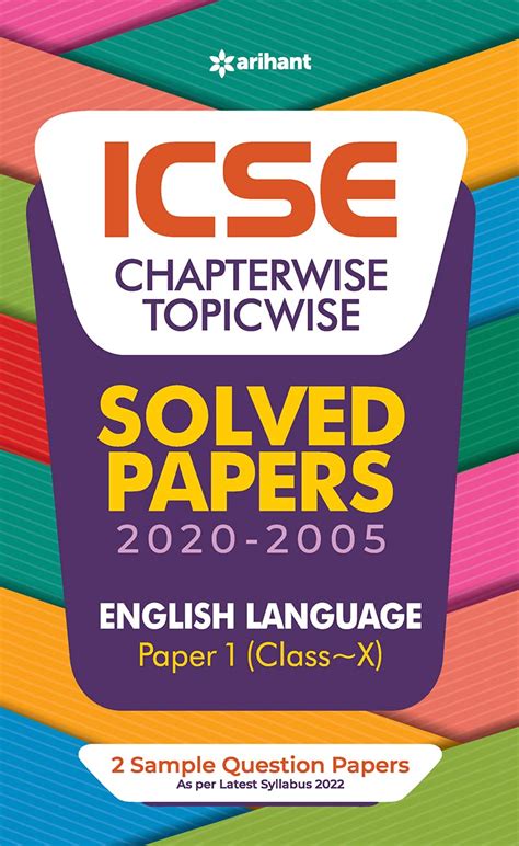 Icse Chapterwise Solved Papers English Language Paper Class Hot Sex