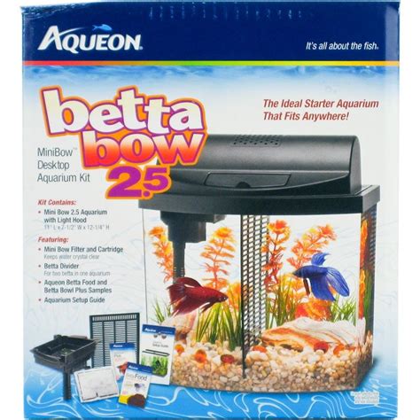 Aqueon Aqueon Betta Bow Aquarium Kit These Come In 1 Gallon 25
