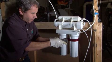 Get fresh, clean water now. Basic Reverse Osmosis Filter Change - YouTube