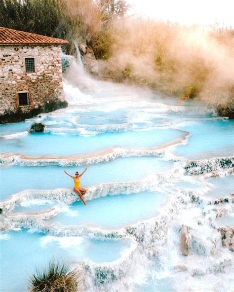 Hot Springs In Tuscany Saturnia Italys Best Kept Secret