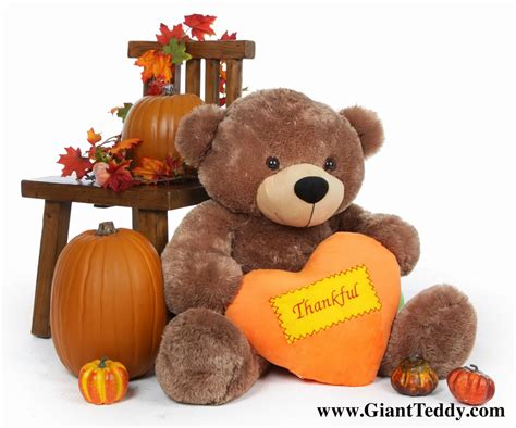 Thankful Heart Bears For Thanksgiving A No Calorie T Sure To Bring