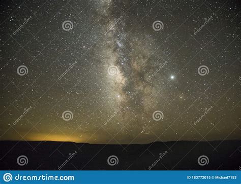 Milky Way Exposed Stock Image Image Of Arizona Celestial 183772015