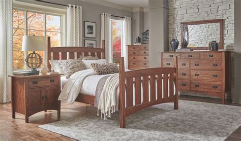 You've come to the right place! Solid Oak Bedroom Furniture Sets Queen Bed Sumter Mission ...