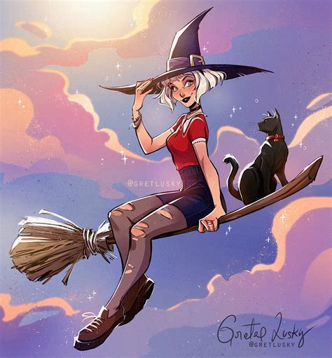 Cartoon Witch Anime Witch Fantasy Character Design Character Design Inspiration Character