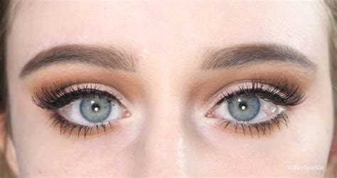 Soft Warm Brown Cut Crease Eye Look How To Volleysparkle