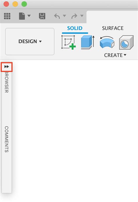 Browser Or Design Tree Missing In Fusion 360