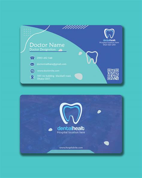Dentist Business Card Design Free Psd Download On Behance