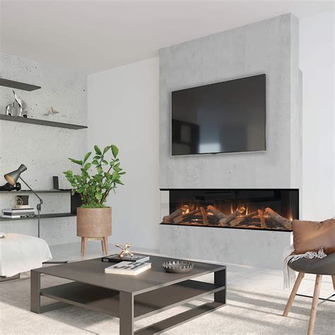 Evonic Fires E1500 Ultra Hd With Remote Control Electric Fire