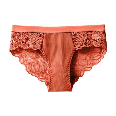 Xmarks Women Low Rise Sexy Lace Briefs Comfy Breathable Panties